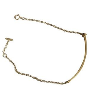 Tiffany & Co. 18K yellow gold Smile bracelet